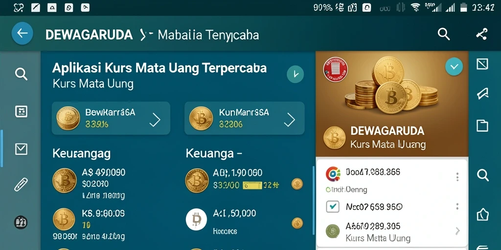 Antarmuka aplikasi DEWAGARUDA yang modern dan informatif.